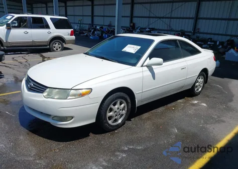2002 Toyota Camry Solara Se from USA, damaged, VIN 2T1CE22P82C004018